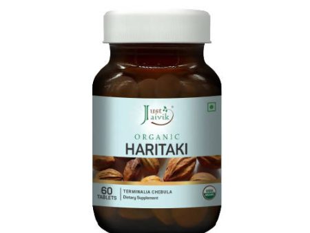 Just Jaivik Organic Haritaki Tablets Hot on Sale