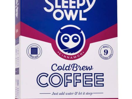 Sleepy Owl Cinnamon Cold Brew Coffee Online Sale