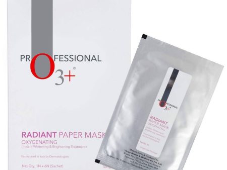 Professional O3+ Radiant Oxygenating Paper Mask Supply