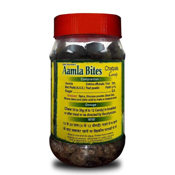 Basic Ayurveda Amla Bite Candy Chatpata Sale