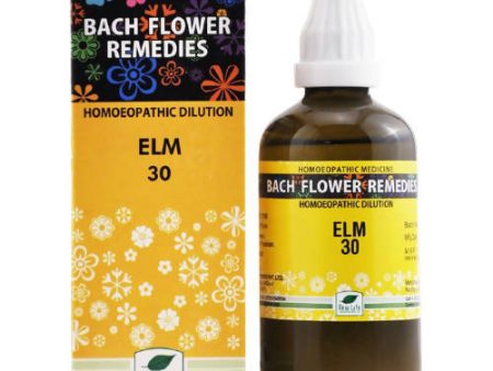 New Life Homeopathy Bach Flower Remedies Elm Dilution Sale