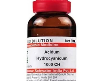 Dr. Willmar Schwabe India Acidum Hydrocyanicum Dilution Discount