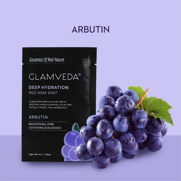 Glamveda Arbutin Anti Pigmentation & Brightening Sheet Mask Cheap