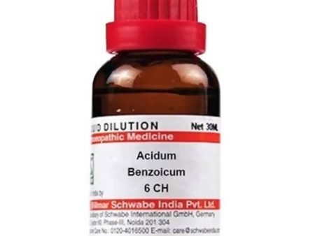 Dr. Willmar Schwabe India Acidum Benzoicum Dilution Hot on Sale