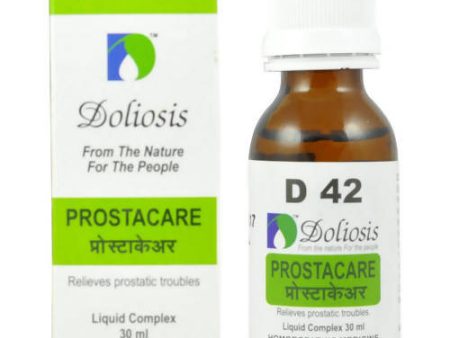 Doliosis Homeopathy D42 Prostacare Drops on Sale