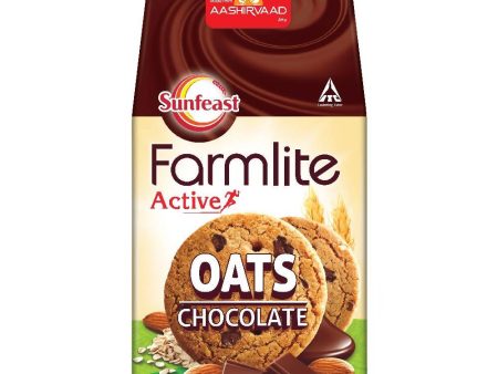 Sunfeast Farmlite Active Oats And Chocolate Cookies Online now