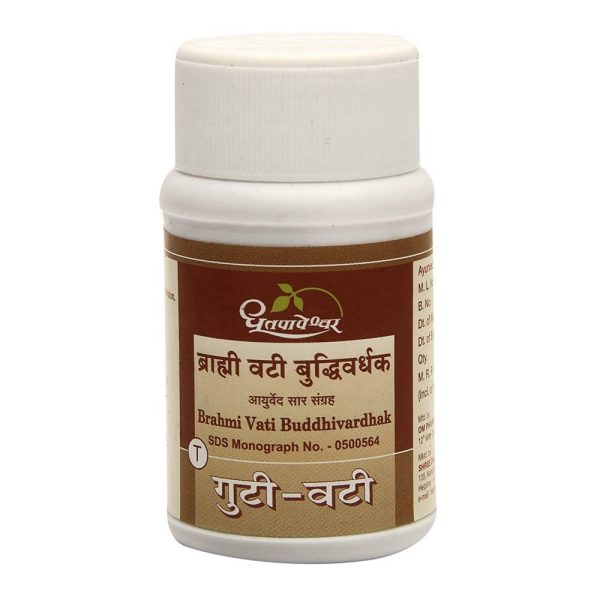 Dhootapapeshwar Brahmi Vati Buddhivardhak Tablet Hot on Sale