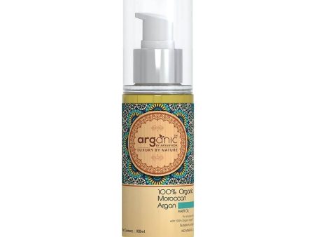 Aaryanveda Arganic Organic Moroccan Argan Hair Oil Supply