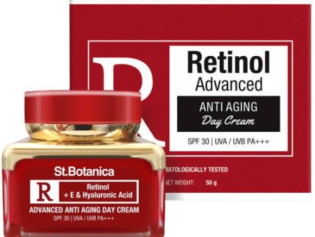 St.Botanica Retinol Advanced Anti Aging Day Cream SPF 30 For Sale