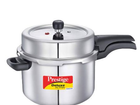 Prestige SS Deluxe Alpha Svachh Stainless steel Pressure Cooker on Sale