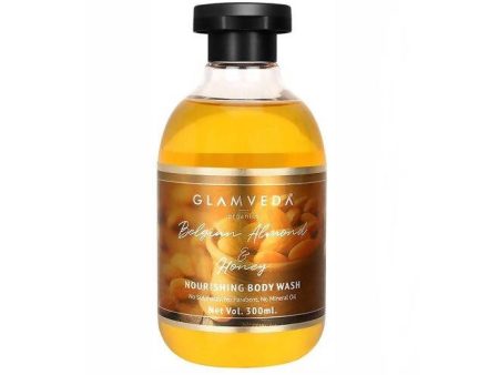 Glamveda Belgian Almond & Honey Nourishing Body Wash Online Hot Sale