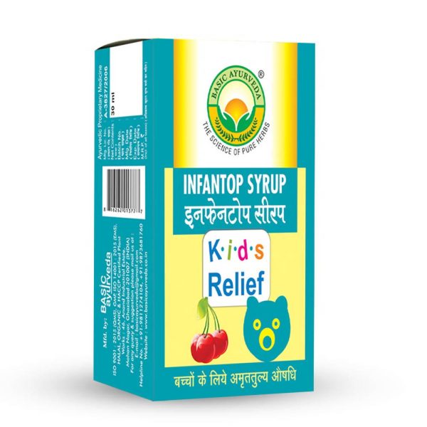 Basic Ayurveda Infantop Syrup Kids Relief Online now