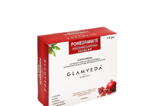 Glamveda Pomegranate Fruit Facial Kit For Brightening & Radiance Cheap