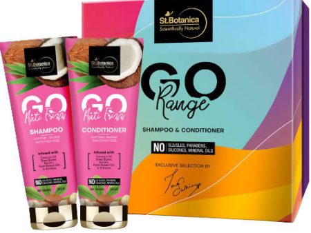 St.Botanica Go Anti Frizz Shampoo And Conditioner Combo Hot on Sale