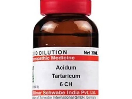 Dr. Willmar Schwabe India Acidum Tartaricum Dilution Fashion