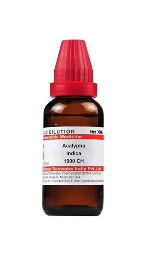 Dr. Willmar Schwabe India Acalypha Indica Dilution Online