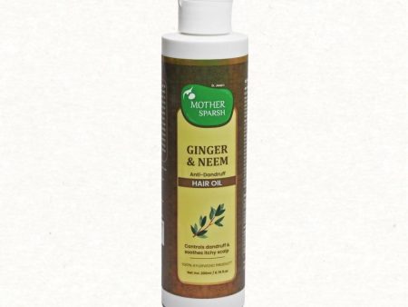 Mother Sparsh Ginger & Neem Anti-Dandruff Hair Oil For Discount