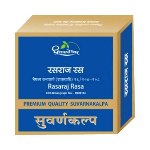 Dhootapapeshwar Rasaraj Rasa Premium Quality Suvarnakalpa Tablets For Sale