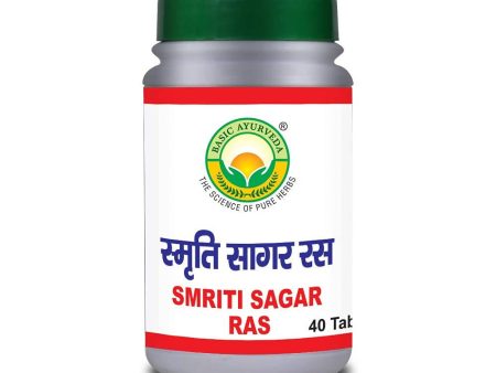 Basic Ayurveda Smriti Sagar Ras Tablets Cheap