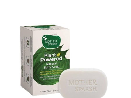 Mother Sparsh Plant Powered Natural Baby Soap (Set of 2) Fashion