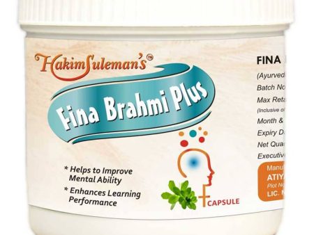 Hakim Suleman s Fina Brahmi Plus Capsules Fashion