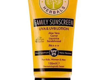 Inatur Family Sunscreen UVA & UVB Lotion SPF 25 Fashion