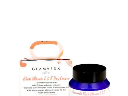 Glamveda Blush Vitamin C & E Hydrating Day Cream Online Sale