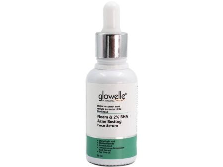 Aaryanveda Glowelle Neem & 2% BHA Acne Busting Face Serum Cheap