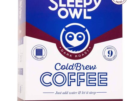 Sleepy Owl Dark Roast Cold Brew Coffee Hot on Sale