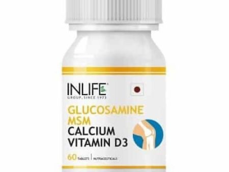 Inlife Glucosamine MSM Calcium Vitamin D3 Tablets Discount