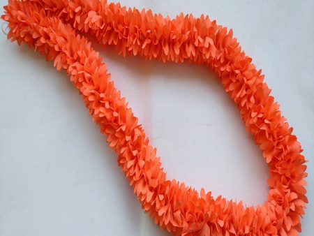 Orange Fabric Reusable Garland For God Frames Hot on Sale