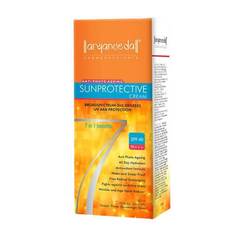 Aaryanveda Anti Photo Ageing Sunprotective Matte Gel (SPF-40) Supply