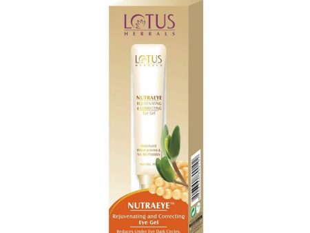 Lotus Herbals Nutraeye Rejuvenating & Correcting Eye Gel Online Hot Sale