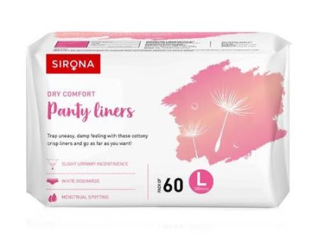 Sirona Dry Comfort Panty Liners Sale