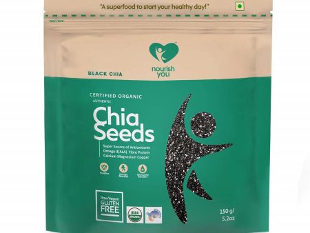 Nourish You Organic Black Chia Seeds For Cheap