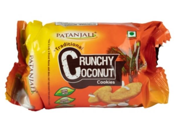 Patanjali Crunchy Coconut Cookies Online Sale