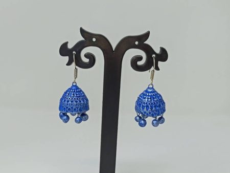 Terracotta Beautiful Hanging Jhumkas For Discount