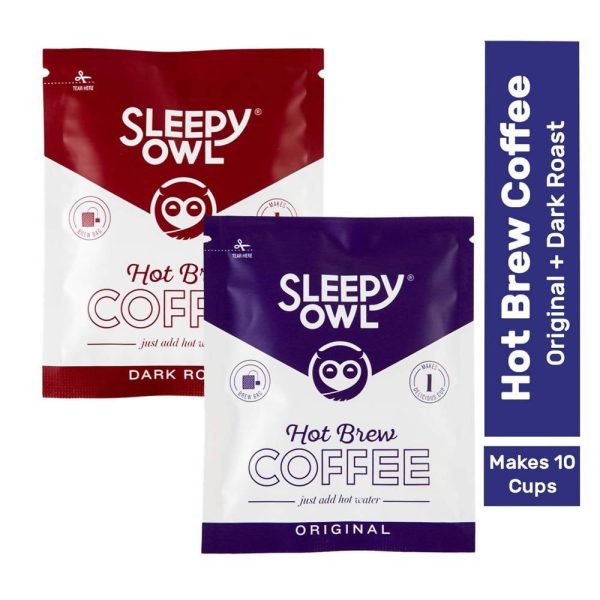 Sleepy Owl Hot Brew Coffee Combo Online