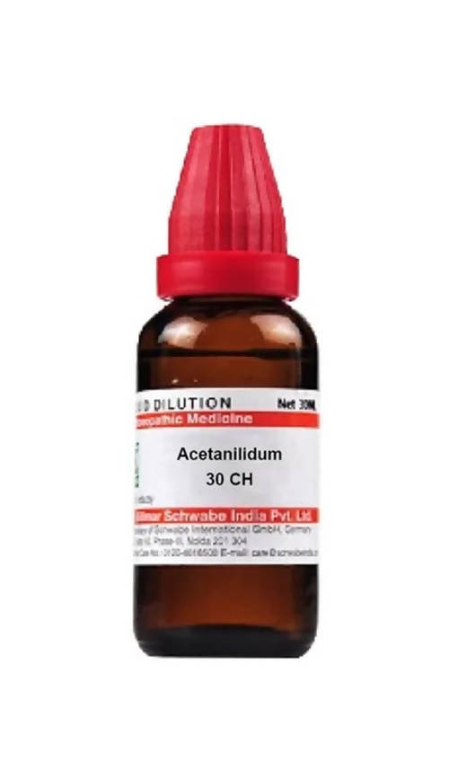 Dr. Willmar Schwabe India Acetanilidum Dilution on Sale