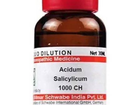 Dr. Willmar Schwabe India Acidum Salicylicum Dilution Hot on Sale