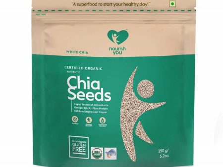 Nourish You Organic White Chia Seeds Discount