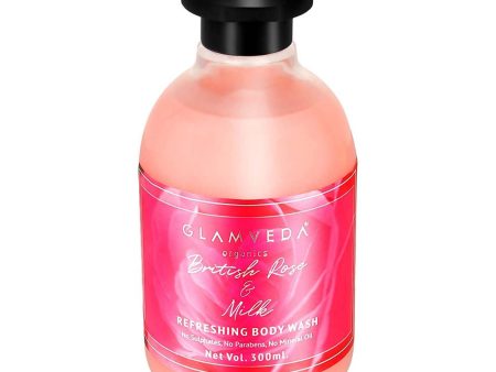 Glamveda British Rose & Milk Refreshing Body Wash Sale