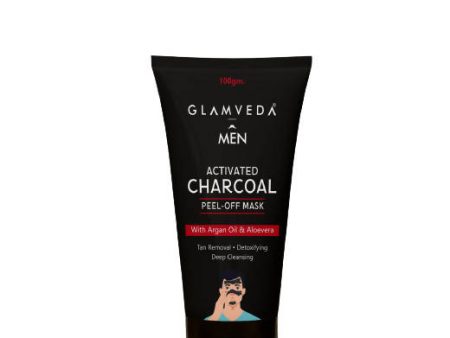 Glamveda Men Activated Charcoal Peel Off Mask Sale