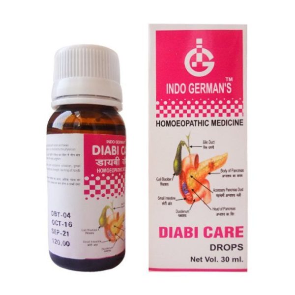 Indo German s Homeopathy Diabetic Care And Cure Drops on Sale