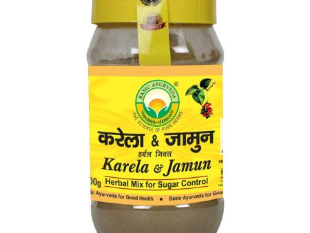 Basic Ayurveda Karela & Jamun Herbal Mix For Sugar Control For Discount