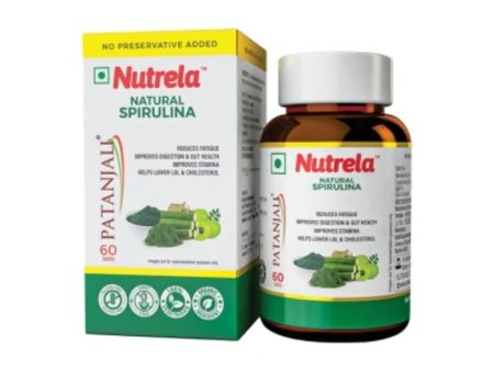 Patanjali Nutrela Natural Spirulina Online Hot Sale