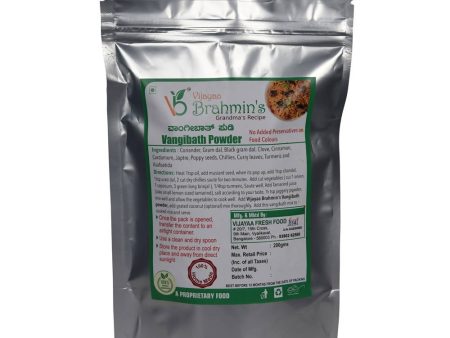 Vijayaa Brahmin s Vangibath Powder For Sale