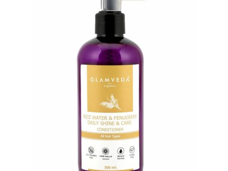 Glamveda Daily Shine Conditioner Rice Water & Fenugreek For Discount