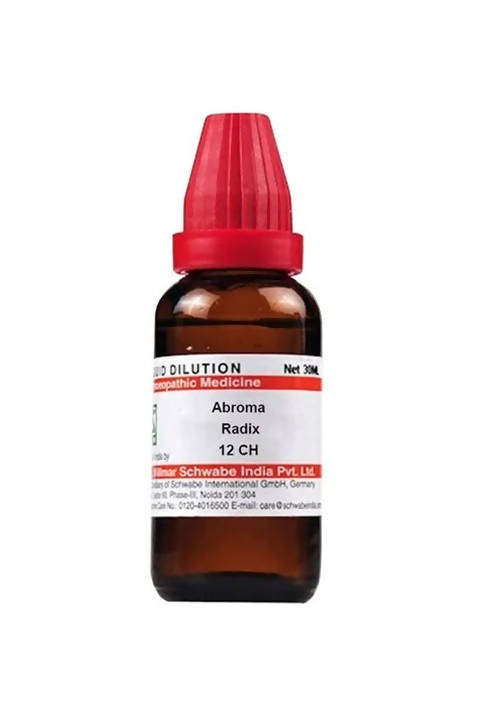 Dr. Willmar Schwabe India Abroma Radix Dilution Online Sale