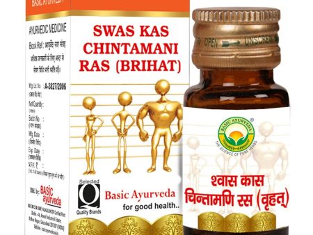 Basic Ayurveda Swas Kas Chintamani Ras (Brihat) Tablets For Discount